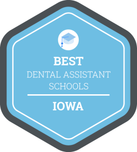 Best Dental Assistant Schools in Iowa Badge