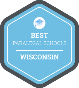 Best Paralegal Schools in Wisconsin Badge