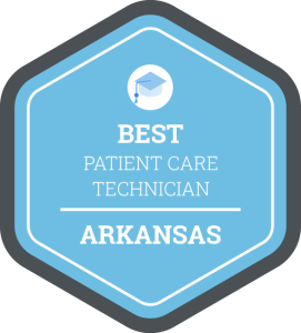 Best Patient Care Technician Schools in Arkansas Badge