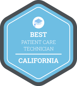 Best Patient Care Technician Schools in California Badge