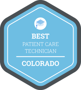 Best Patient Care Technician Schools in Colorado Badge