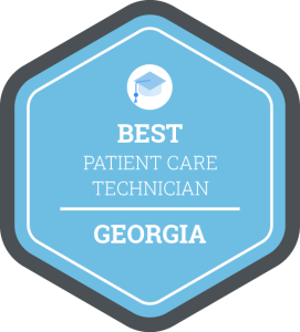 Best Patient Care Technician Schools in Georgia Badge