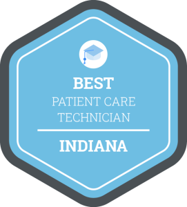 Best Patient Care Technician Schools in Indiana Badge