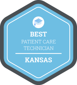 Best Patient Care Technician Schools in Kansas Badge