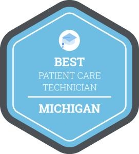 Best Patient Care Technician Schools in Michigan Badge