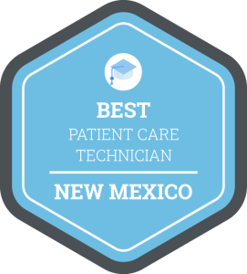 Best Patient Care Technician Schools in New Mexico Badge