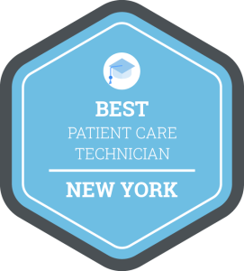 Best Patient Care Technician Schools in New York Badge