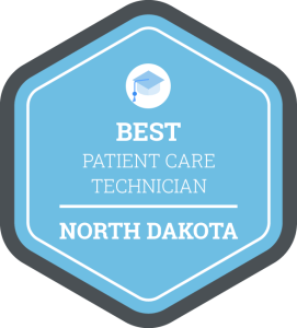 Best Patient Care Technician Schools in North Dakota Badge