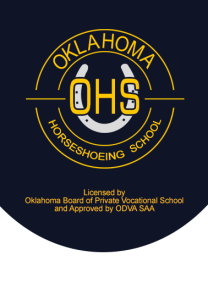 Oklahoma Horseshoeing School logo